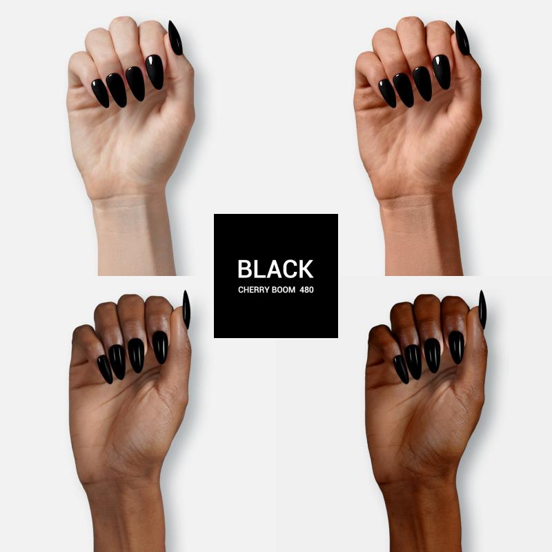 480 Black Abyss - TPO-Free Thick Gel Nail Polish(15ml)