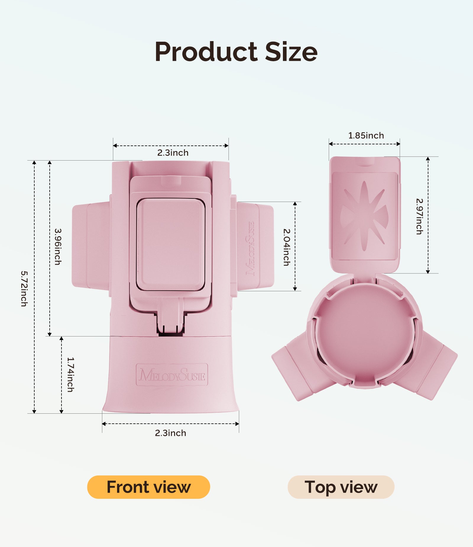 GelCarousel Rotatable Nail Art DIY Station - Pink - Image4