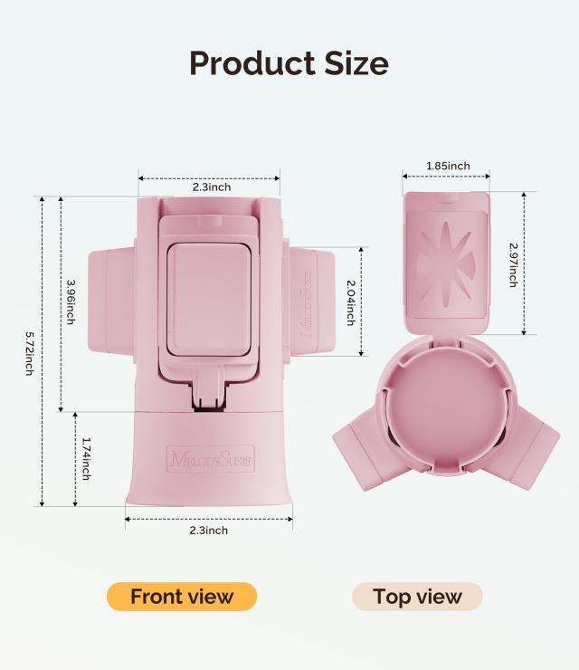 GelCarousel Rotatable Nail Art DIY Station - Pink