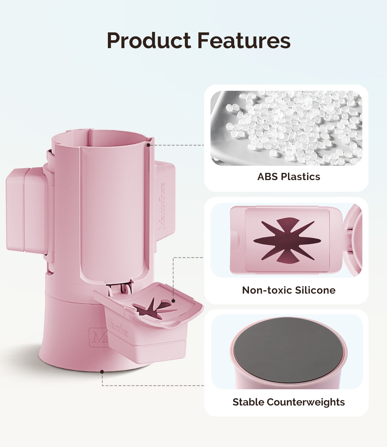 GelCarousel Rotatable Nail Art DIY Station - Pink - Image6