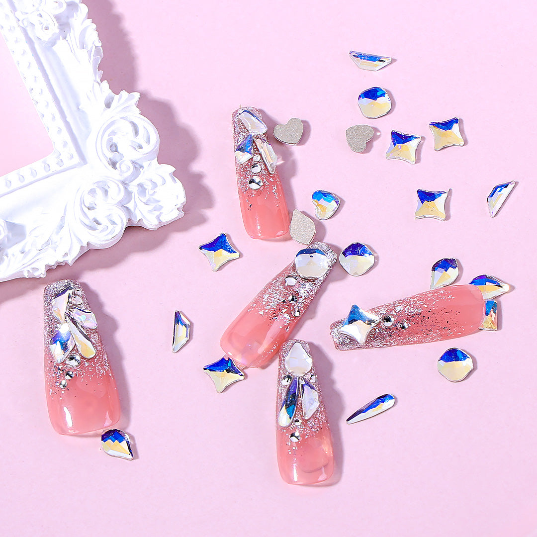 Glamour Aurora Mixed Rhinestones Set - 图片4