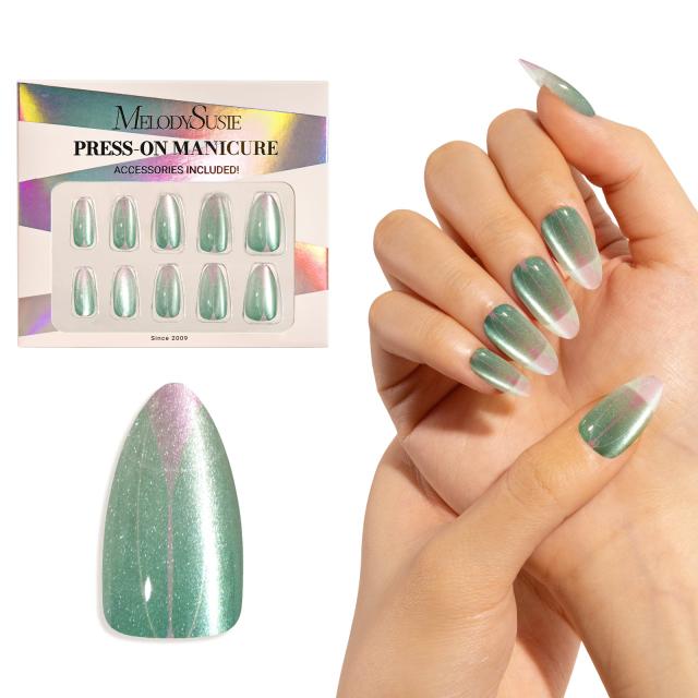 Green Impression Press On Nails Kit - US ONLY