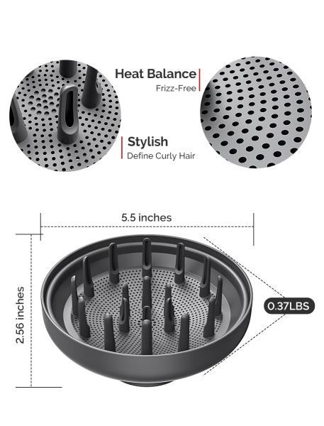 Hair Dryer Diffuser Attachment for H-S160E Hair Dryer - (US ONLY)