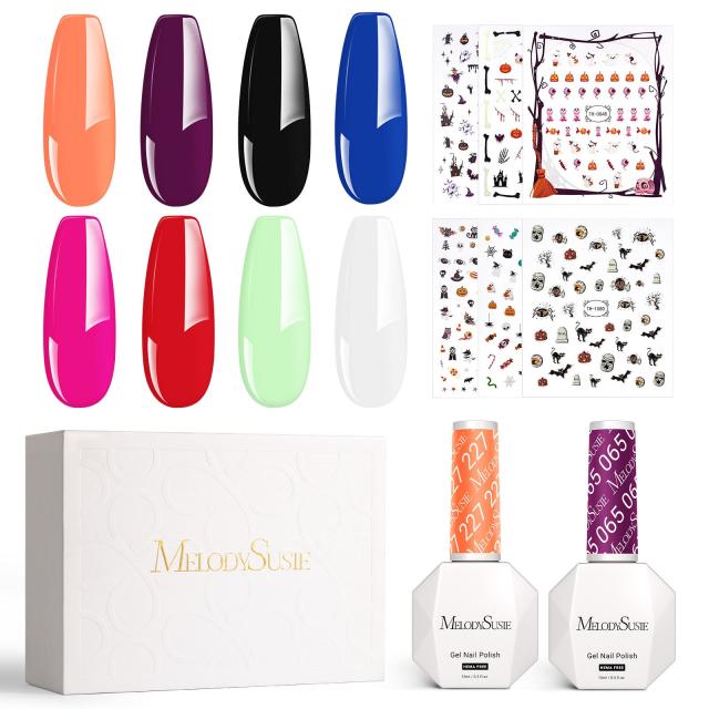Halloween 15ml Gel Nail Polish Set