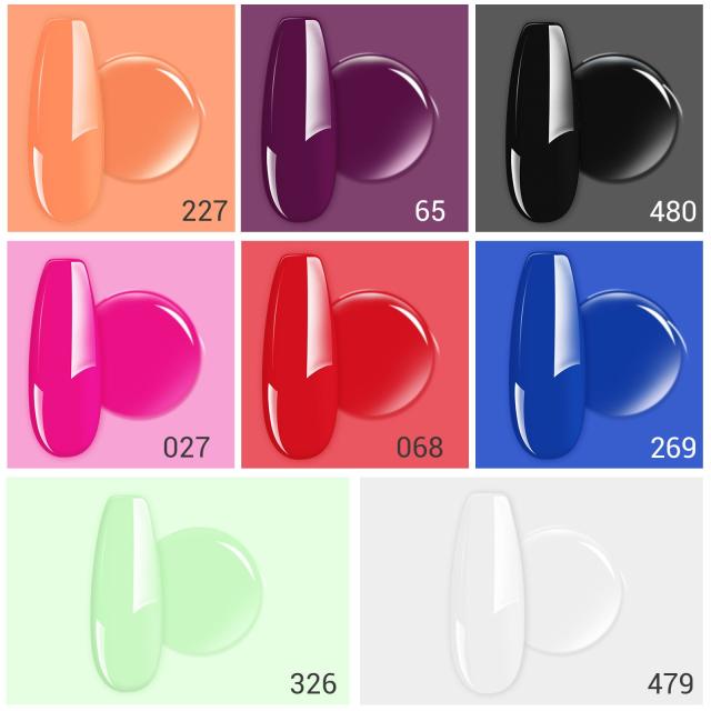 Halloween 15ml Gel Nail Polish Set