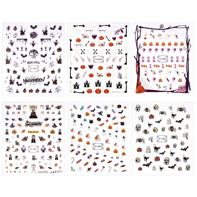 Halloween Nail Art Stickers