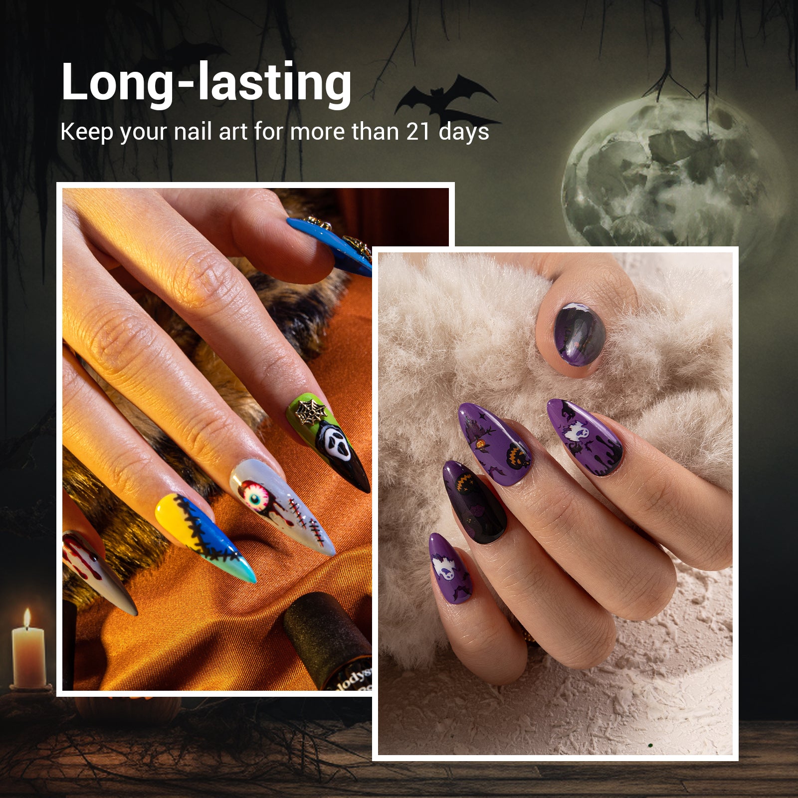Halloween Nail Art Stickers - 图片2