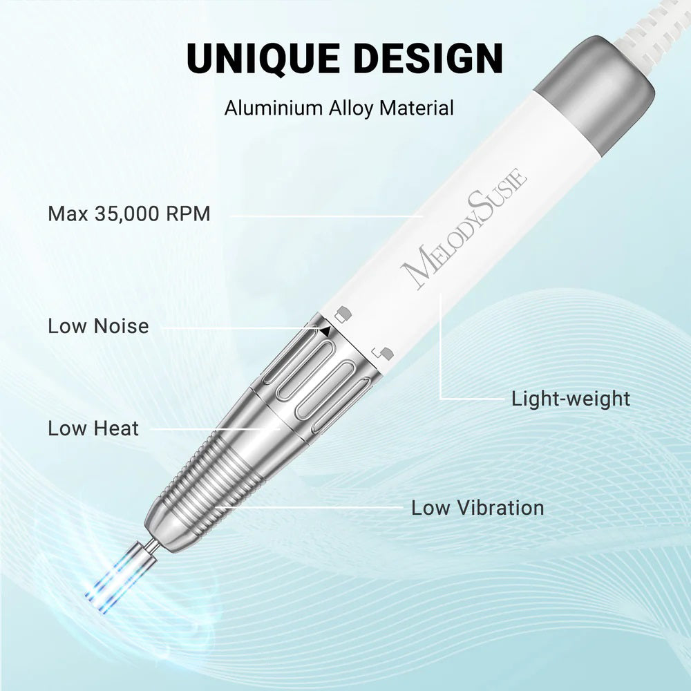 Handpiece for Sparkle Plus(MM400C) Rechargeable Nail Drill-White - 图片2
