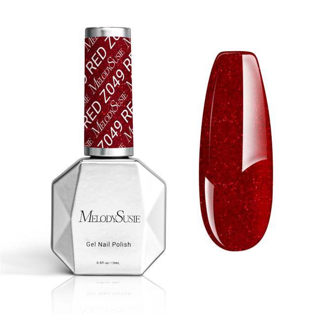Z049 Heartbeat Red - TPO-Free Thick Gel Nail Polish(15ml)