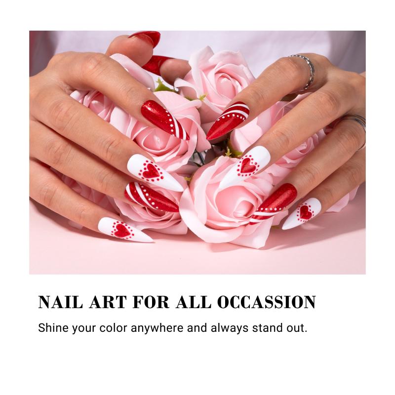 Z049 Heartbeat Red - TPO-Free Thick Gel Nail Polish(15ml)