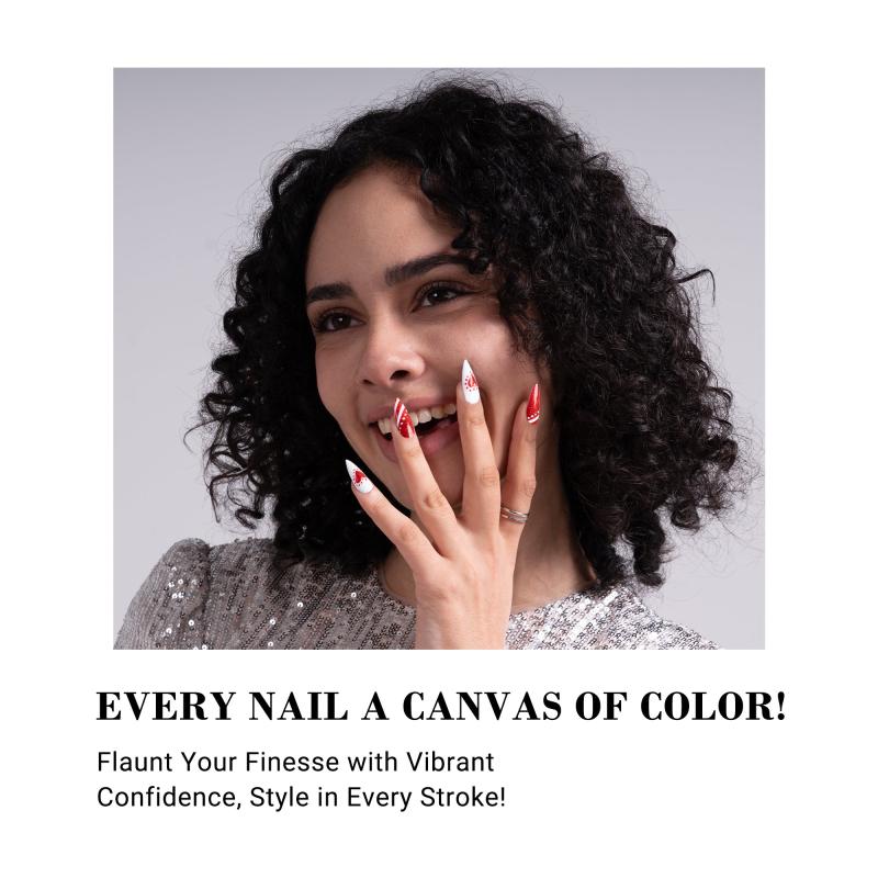 Z049 Heartbeat Red - TPO-Free Thick Gel Nail Polish(15ml)