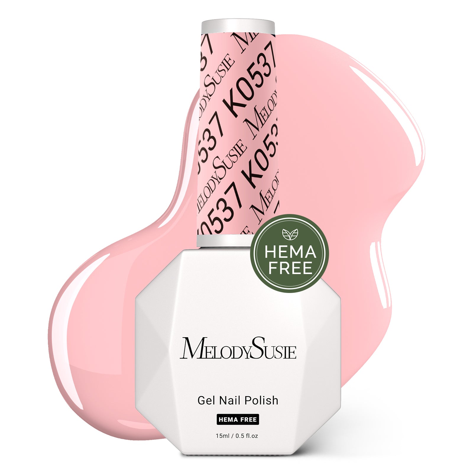 HEMA-Free Gel Nail Polish 0.5 fl oz/15ml - K0537 Thick Beige Pink