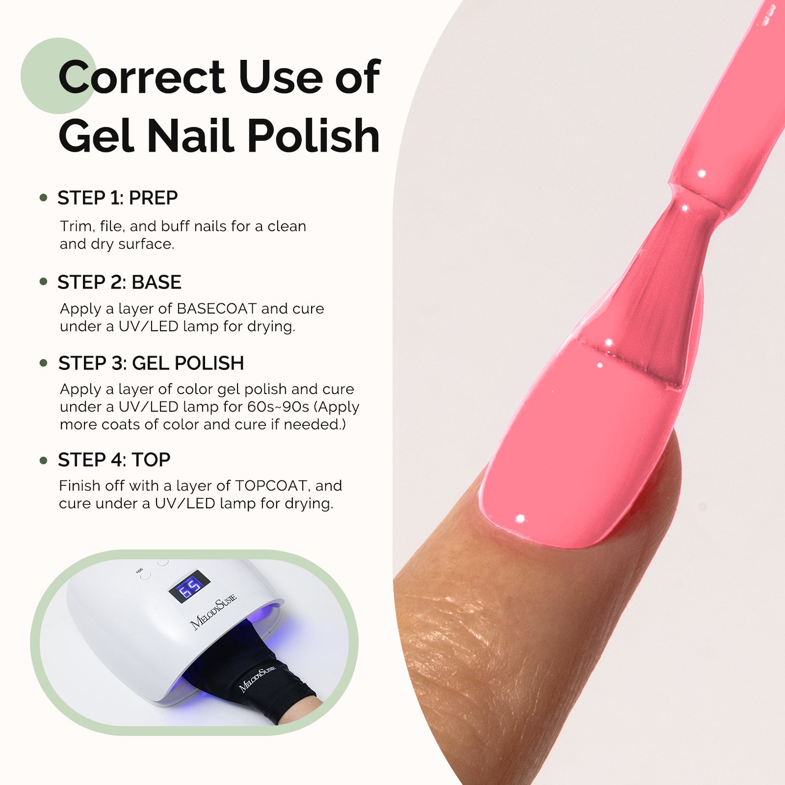 HEMA-Free Gel Nail Polish 0.5 fl oz/15ml - K0547 Thick Blush Pink - 图片5