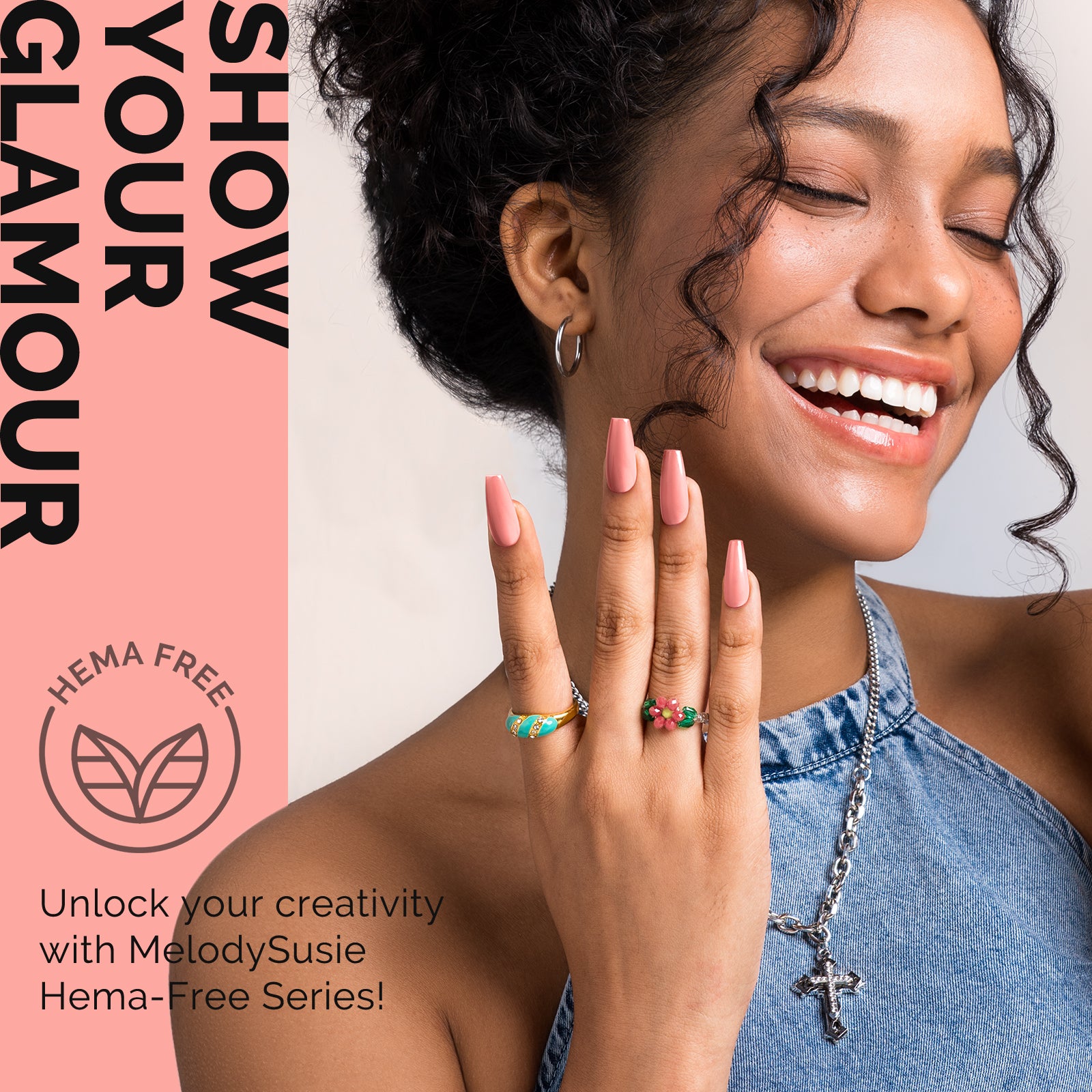 HEMA-Free Gel Nail Polish 0.5 fl oz/15ml - K0548 Thick Orange Pink - 图片4