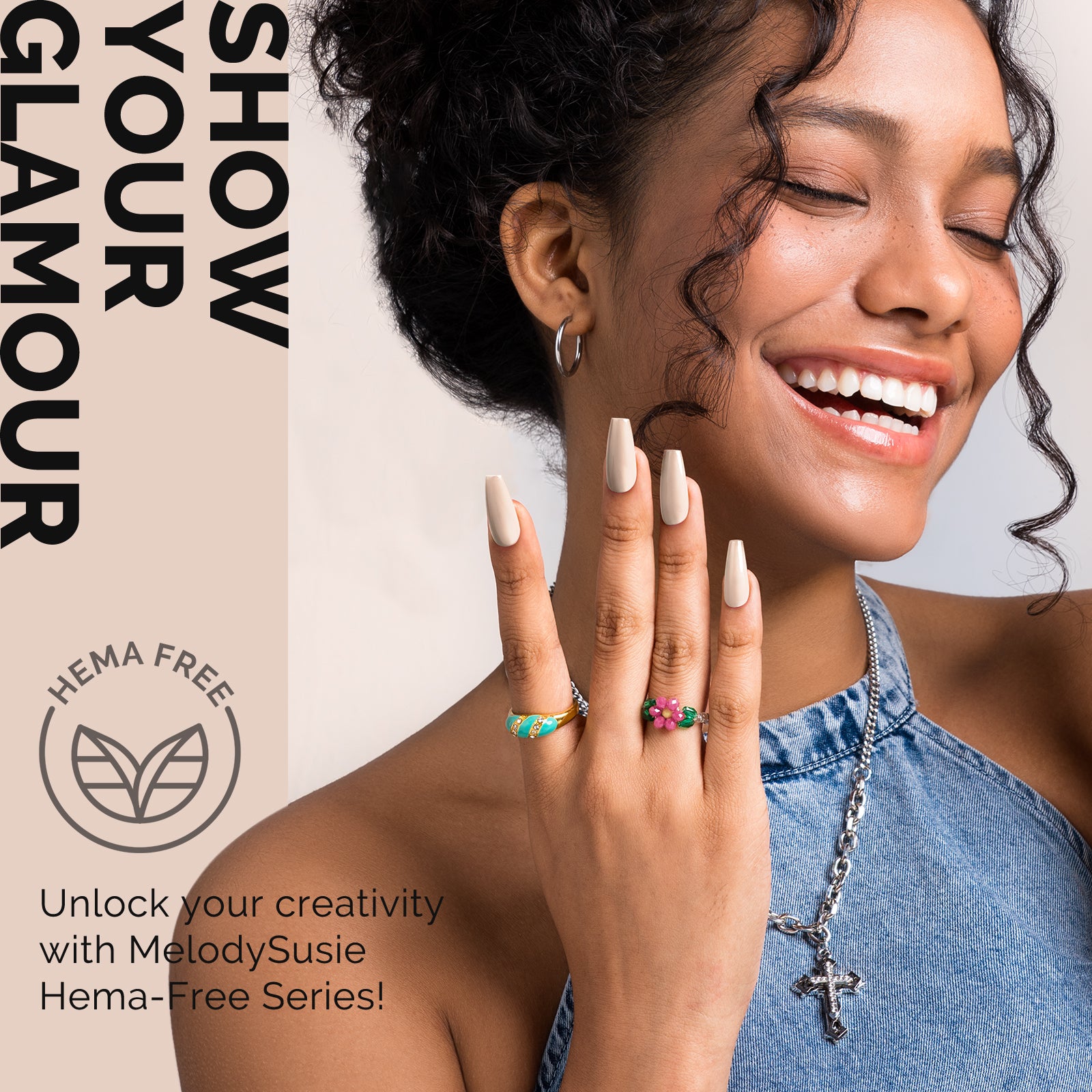 HEMA-Free Gel Nail Polish 0.5 fl oz/15ml - K0589 Thick Beige Nude Pink - 图片4