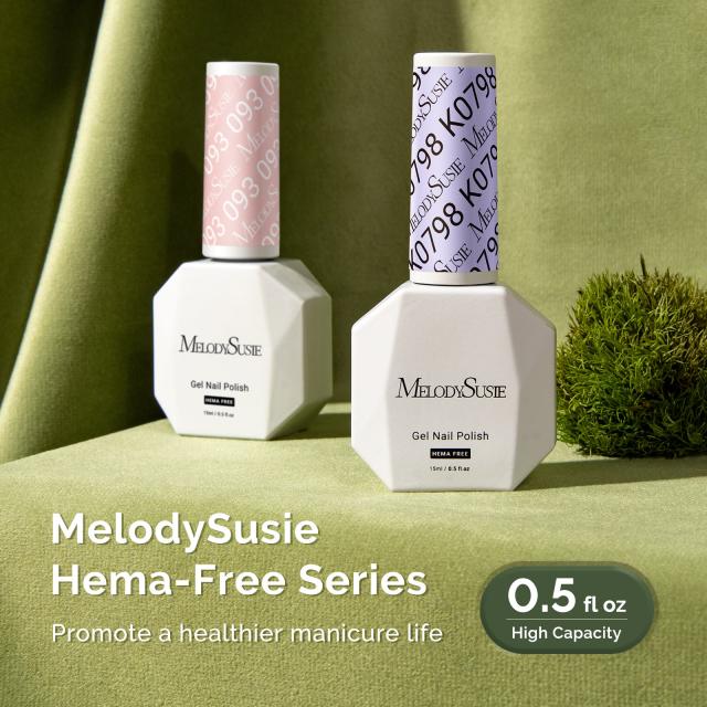 HEMA-Free Gel Nail Polish 0.5 fl oz/15ml - K0798 Thick Light Lavender Purple