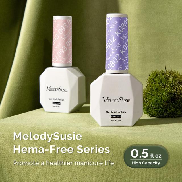 HEMA-Free Gel Nail Polish 0.5 fl oz/15ml - K0802 Thick Light Purple