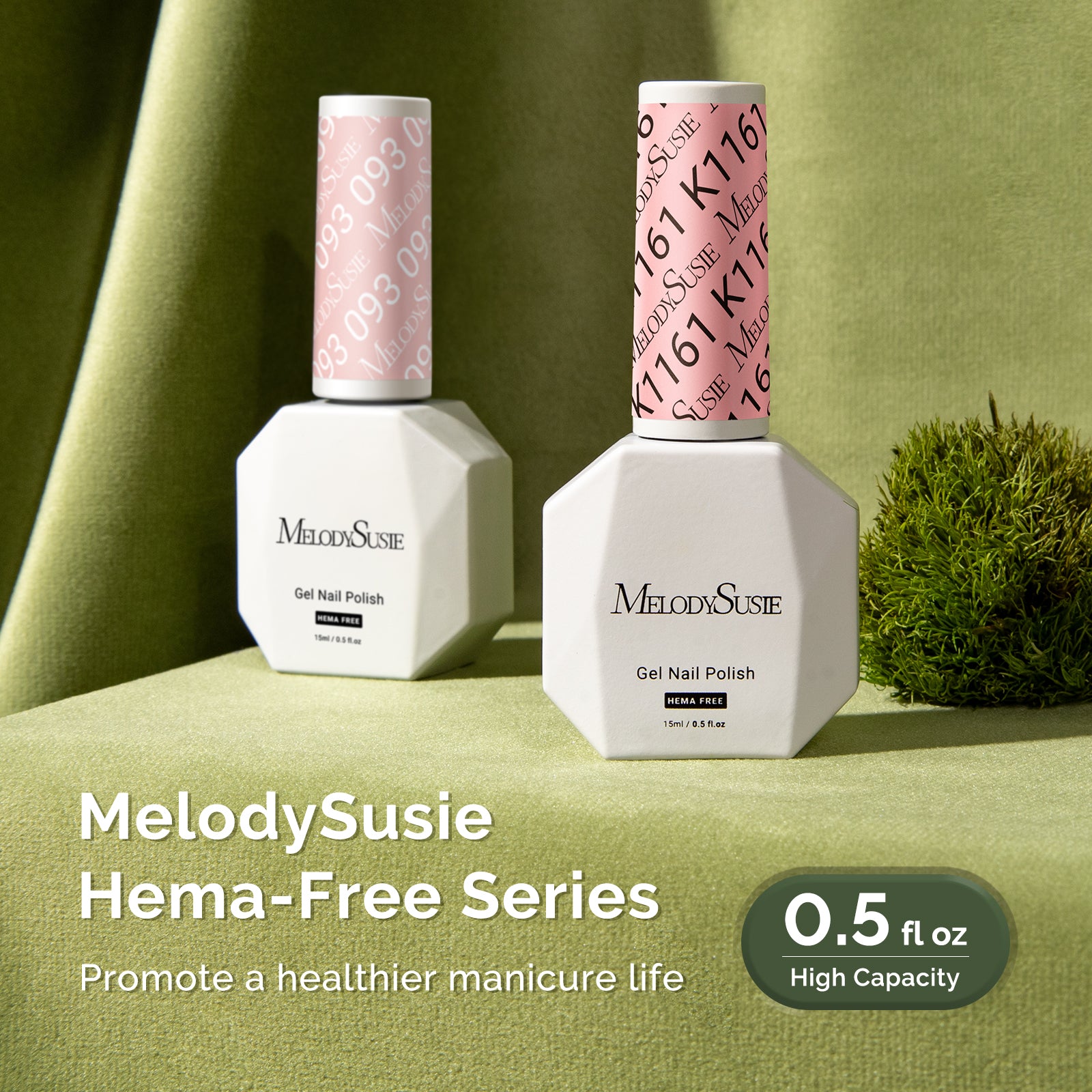 HEMA-Free Gel Nail Polish 0.5 fl oz/15ml - K1161 Thick Bright Nude Pink - 图片7