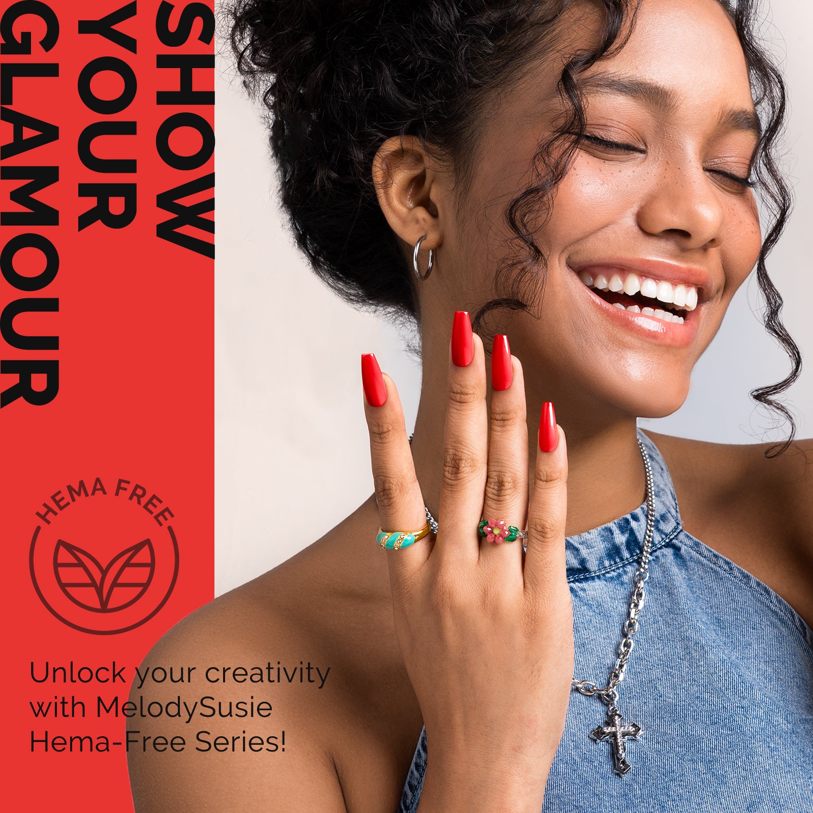 HEMA-Free Gel Nail Polish 0.5 fl oz/15ml - K1176 Thick Light Coral - 图片4