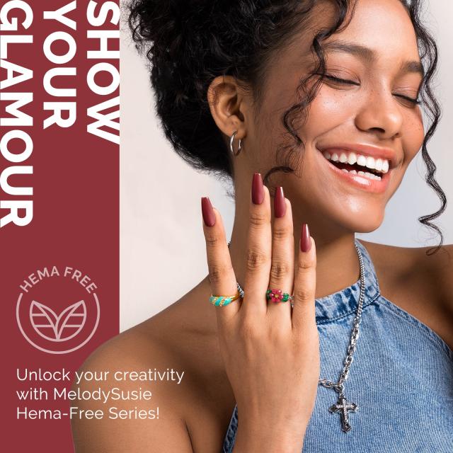 HEMA-Free Gel Nail Polish 0.5 fl oz/15ml - K1464 Thick Rosy Brown