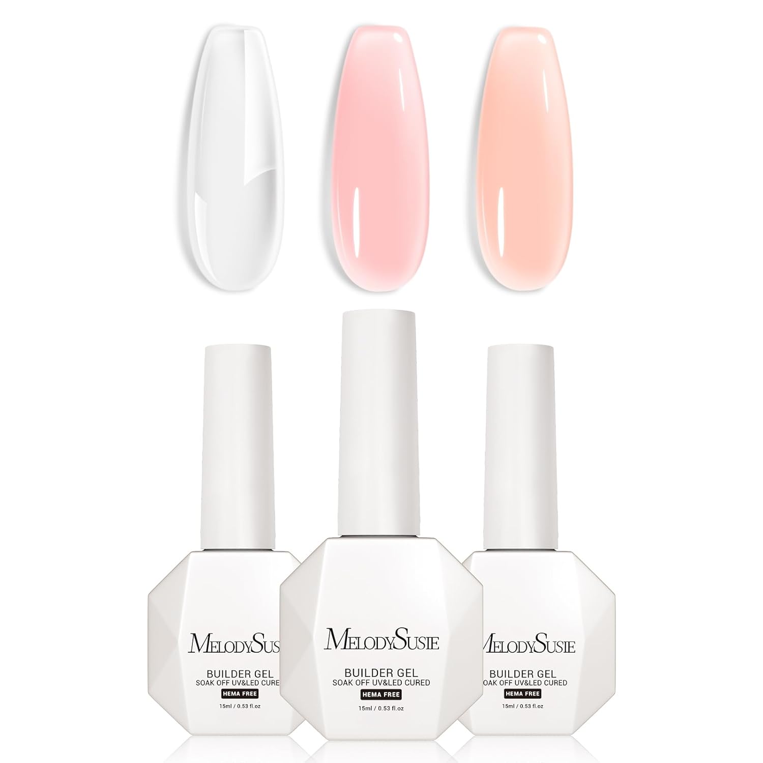 HEMA-Free & TPO-Free Builder Nail Gel 15ml - 图片7