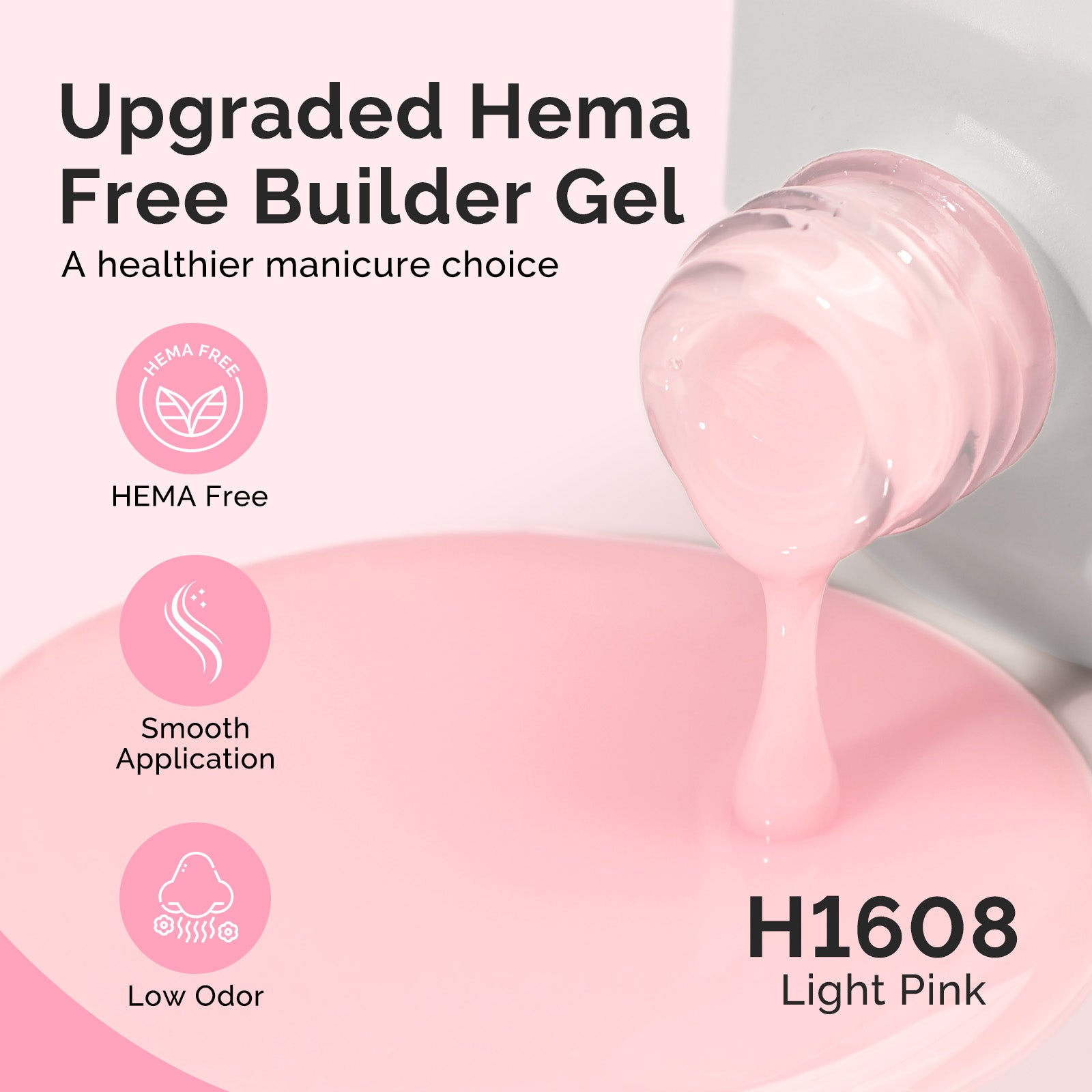 HEMA-Free & TPO-Free Builder Nail Gel 15ml - 图片15