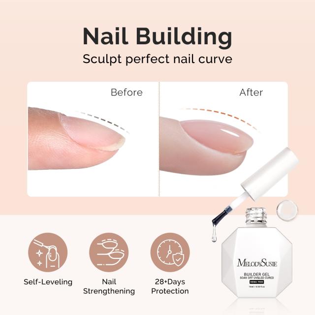 HEMA-Free & TPO-Free Builder Nail Gel 15ml