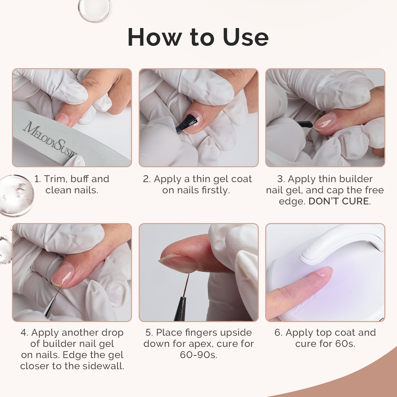 HEMA-Free & TPO-Free Builder Nail Gel 15ml - 图片22