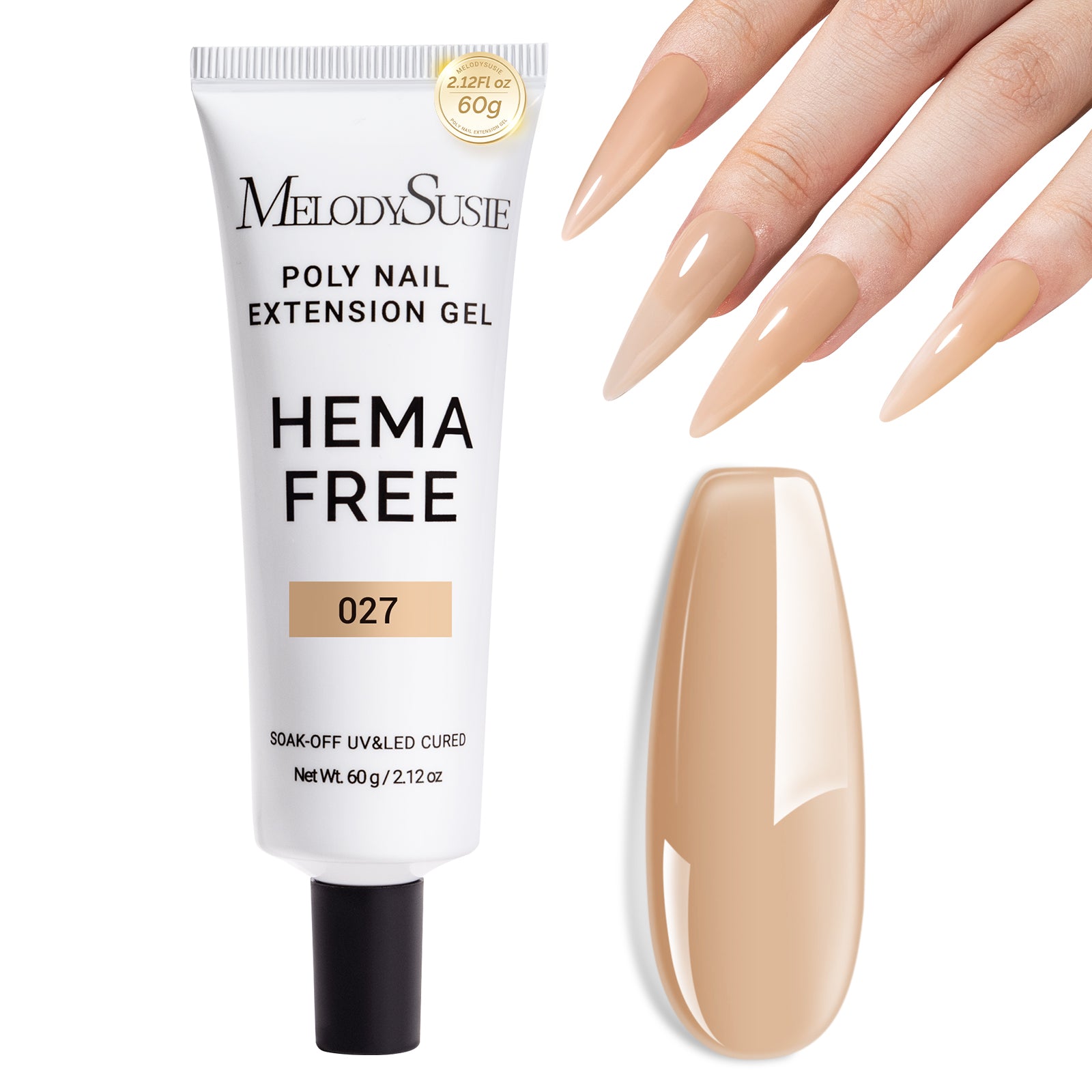 HEMA-Free & TPO-Free Poly Nail Extension Gel – 60g - Image12