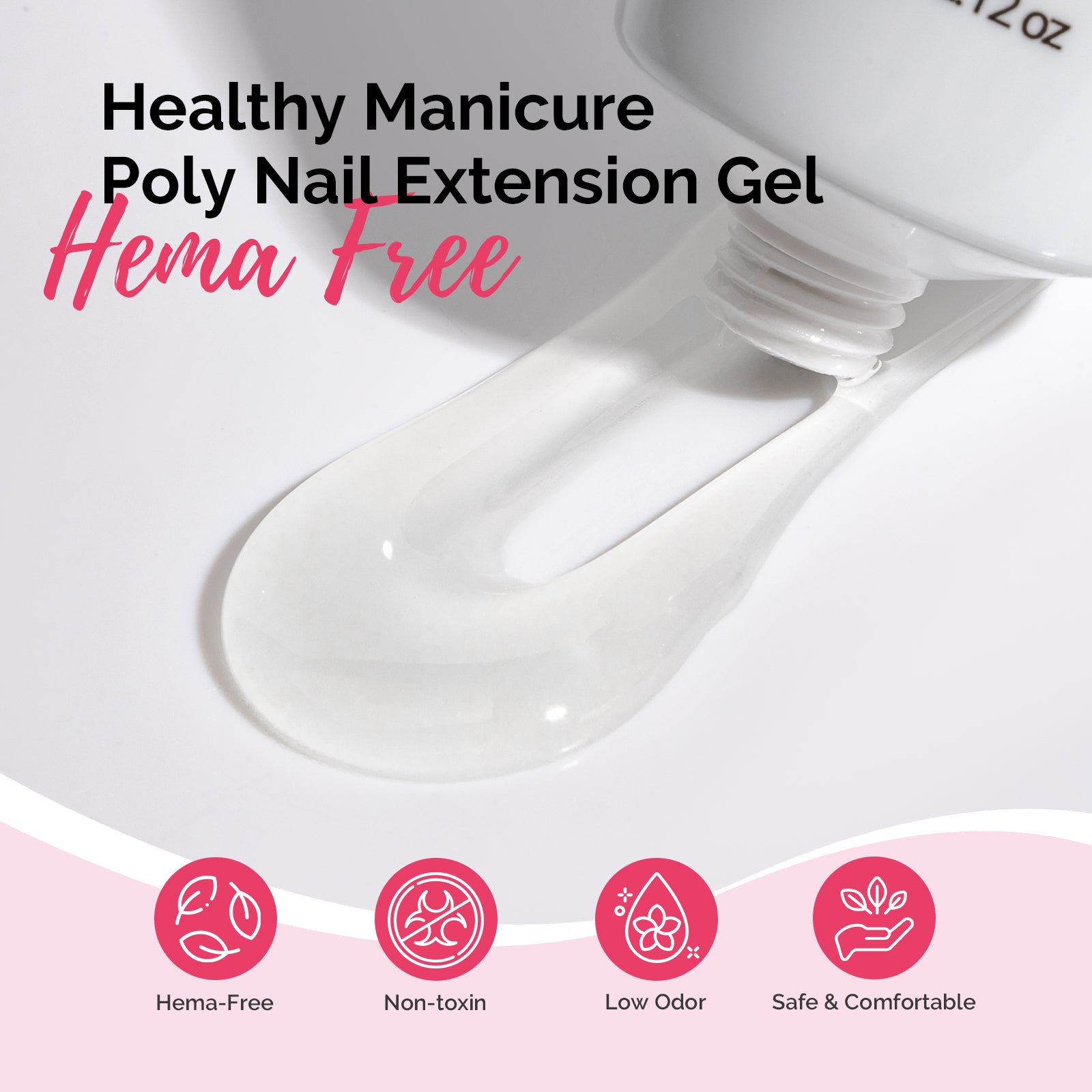 HEMA-Free & TPO-Free Poly Nail Extension Gel – 60g - Image3