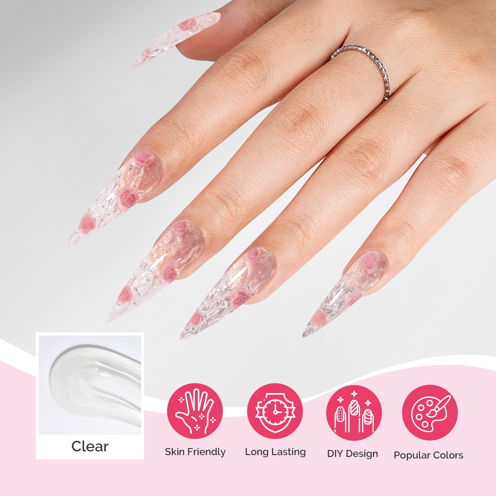 HEMA-Free & TPO-Free Poly Nail Extension Gel – 60g - Image4