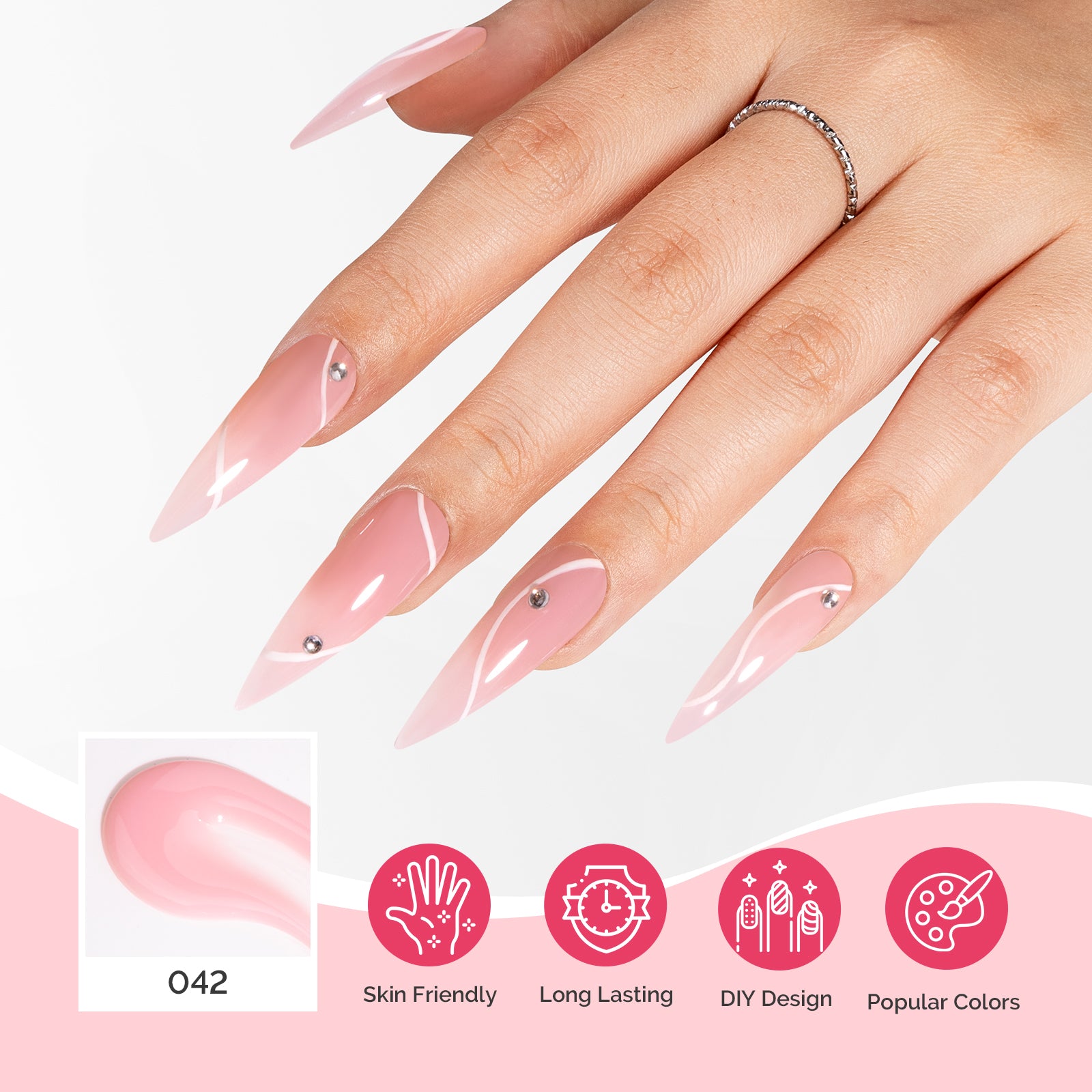 HEMA-Free & TPO-Free Poly Nail Extension Gel – 60g - Image8