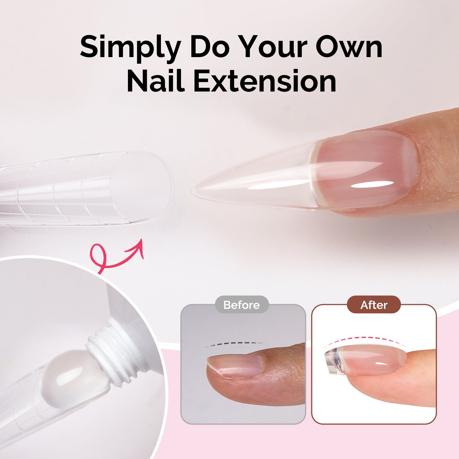 HEMA-Free & TPO-Free Poly Nail Extension Gel – 60g - Image5