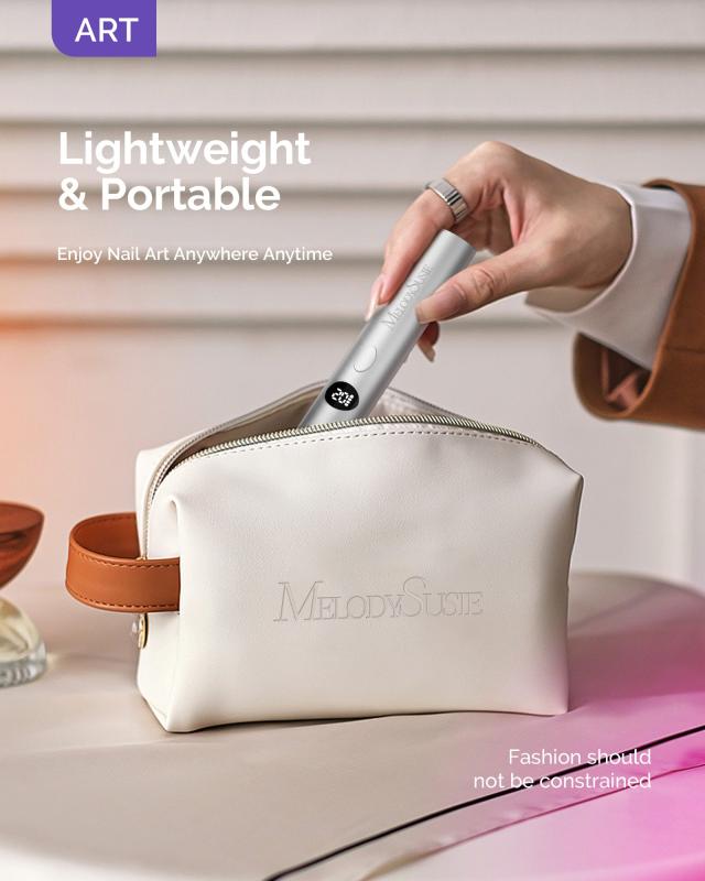 High-Strength Aluminum Alloy Art01G Rechargeable LED/UV Nail Lamp