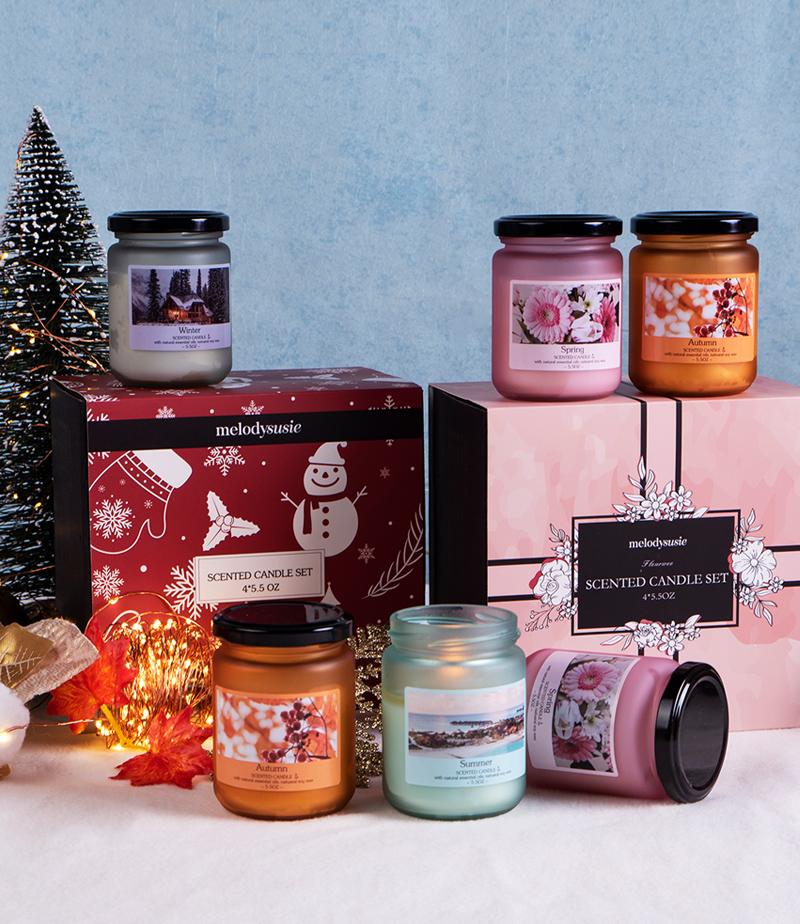 Holiday Scented Candle Gift Set - 图片2