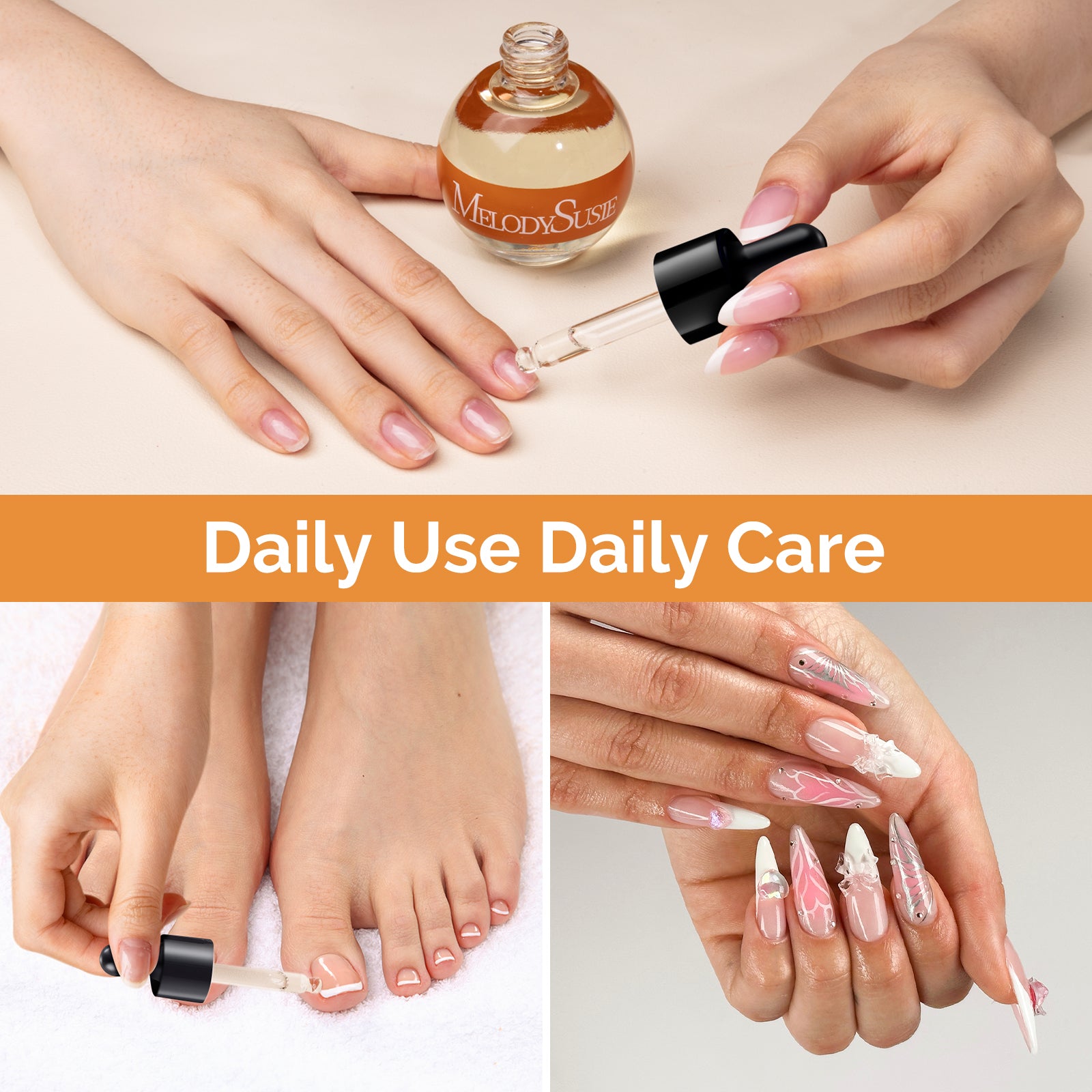 TPO-Free Honey Milk Cuticle Oil 50ml - 图片5