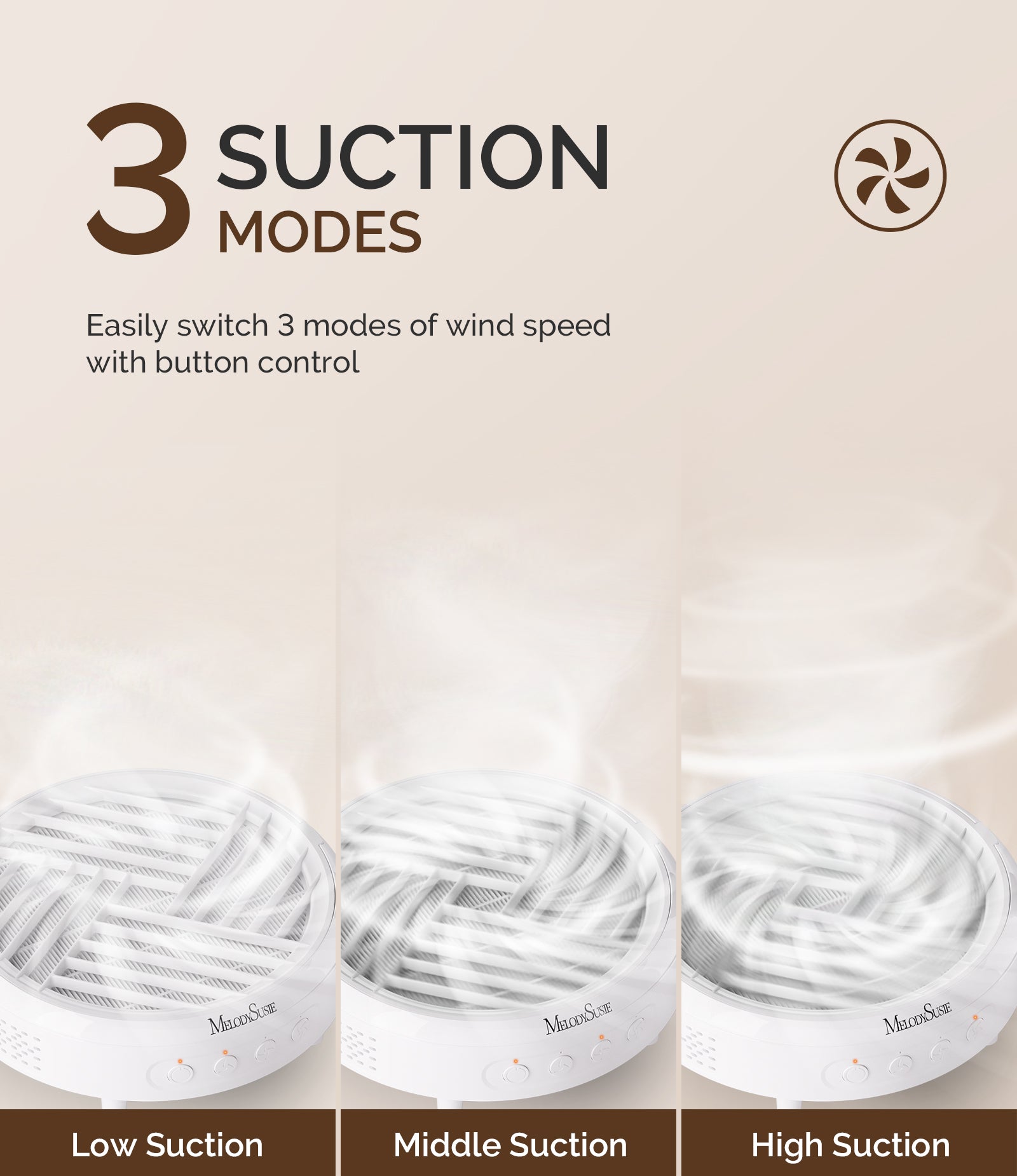 HPro Nail Dust Collector - White - 图片2