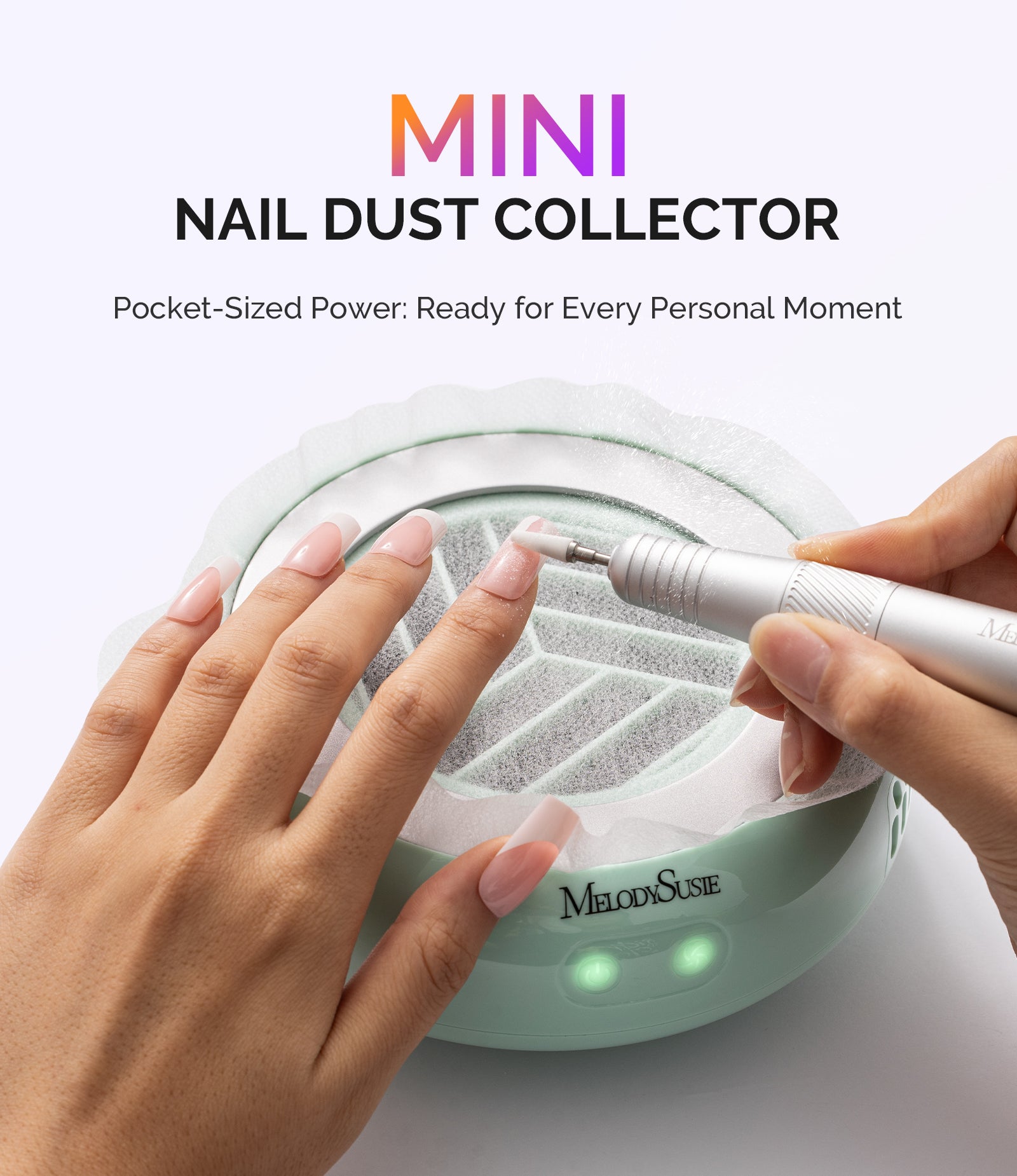 HProA Nail Dust Collector - Green - 图片6