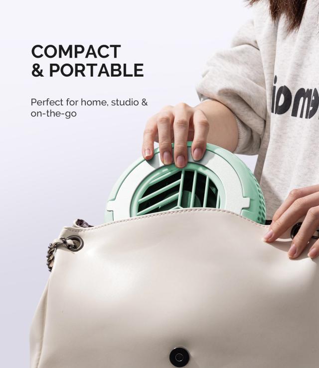 HProA Nail Dust Collector - Green