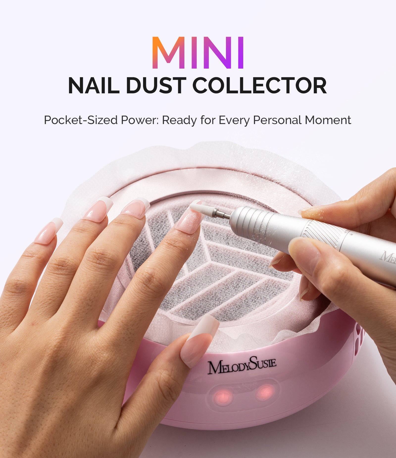 HProA Nail Dust Collector - Pink - 图片2