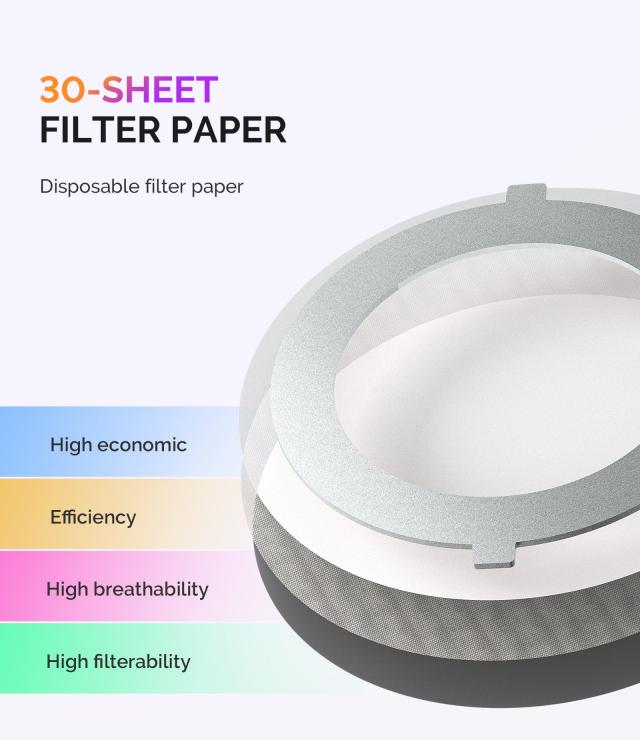 HProA Nail Dust Collector - White