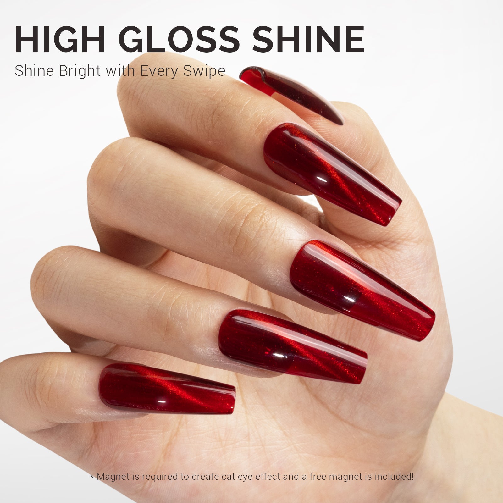 Jeweliver Cat Eye Gel Nail Polish - 12 Colors - 图片4