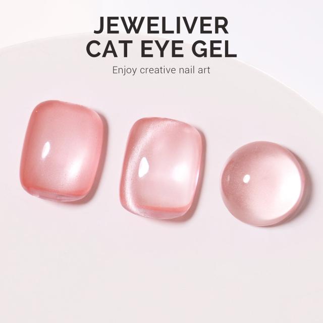 Jeweliver Cat Eye Gel Nail Polish 0.5 fl oz/15ml - Blush Pink B5601