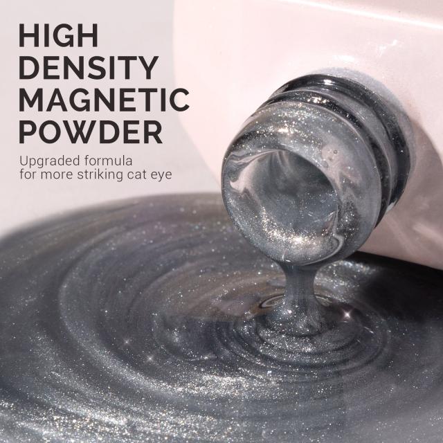 Jeweliver Cat Eye HEMA-Free & TPO-Free Gel Nail Polish 0.5 fl oz/15ml - Bright Fine G1080