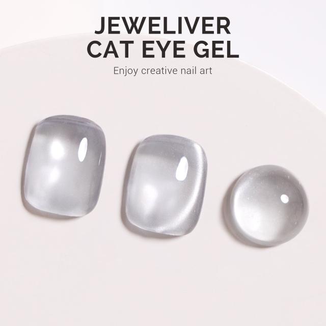 Jeweliver Cat Eye HEMA-Free & TPO-Free Gel Nail Polish 0.5 fl oz/15ml - Bright Fine G1080