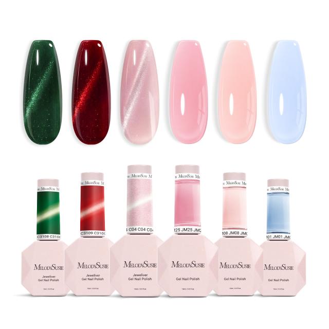 Jeweliver Cat Eye Jelly Mix Set