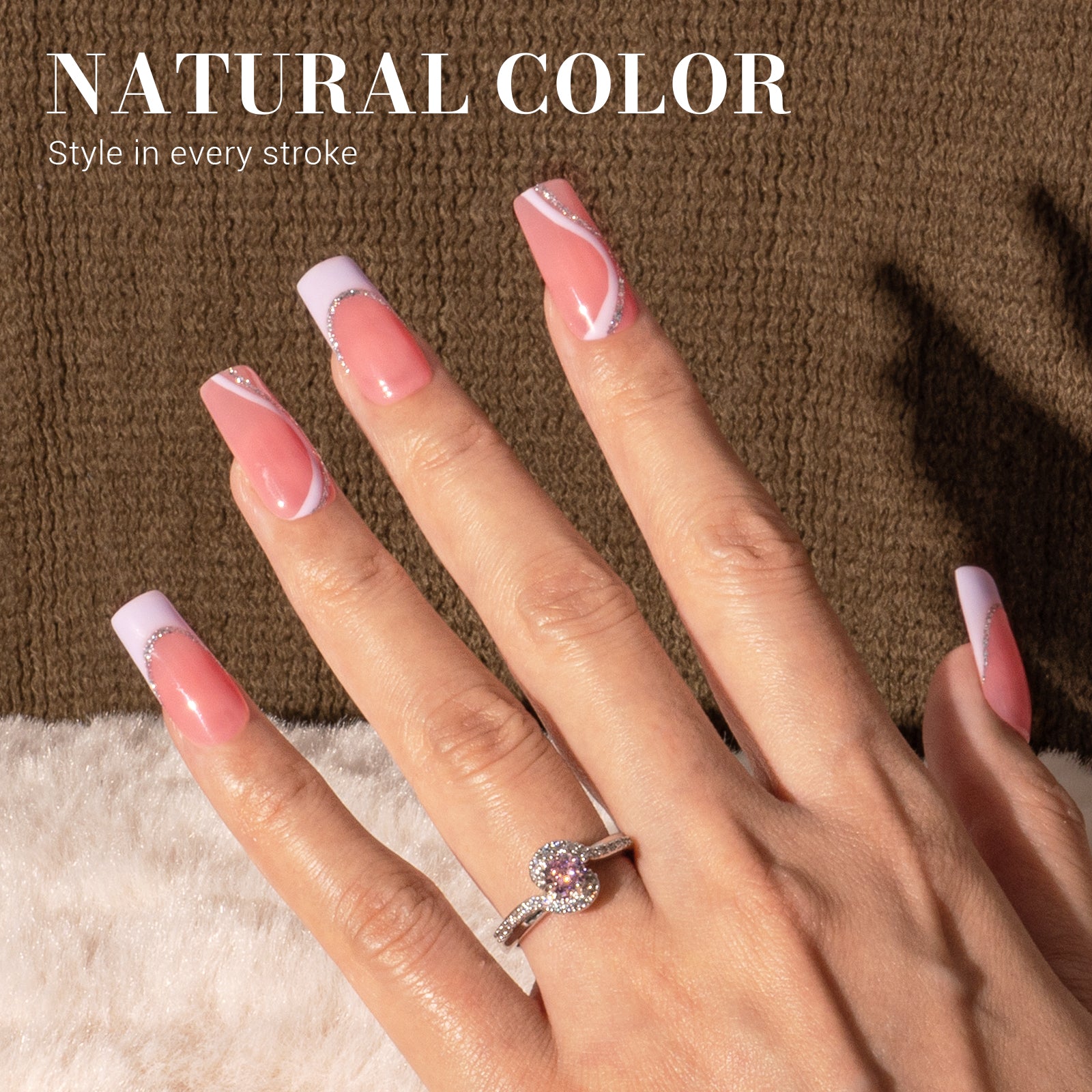 Jeweliver Jelly TPO-Free Gel Nail Polish 0.5 fl oz/15ml - Dark Nude JM26 - 图片5