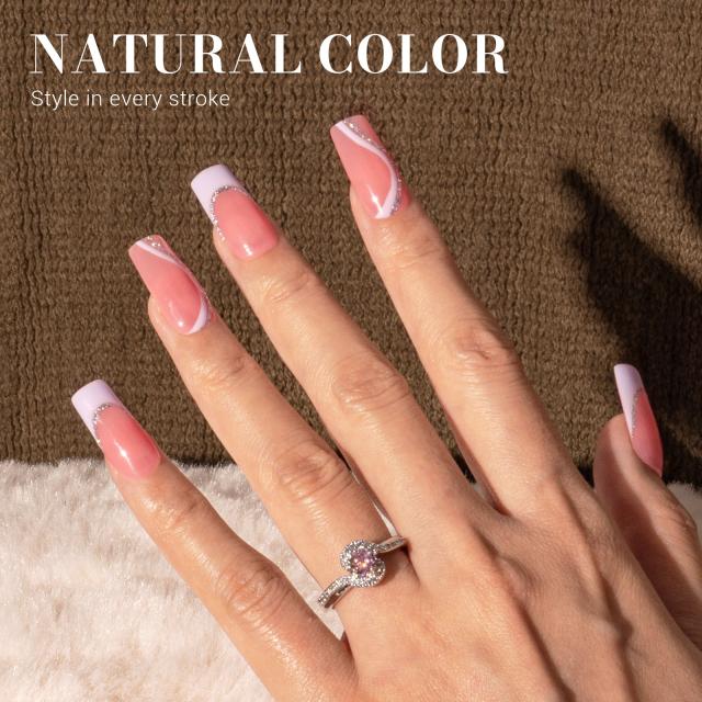 Jeweliver Jelly TPO-Free Gel Nail Polish 0.5 fl oz/15ml - Dark Nude JM26