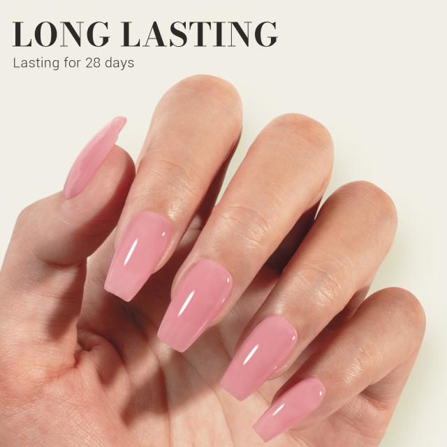 Jeweliver Jelly TPO-Free Gel Nail Polish 0.5 fl oz/15ml - Dark Pink JM18