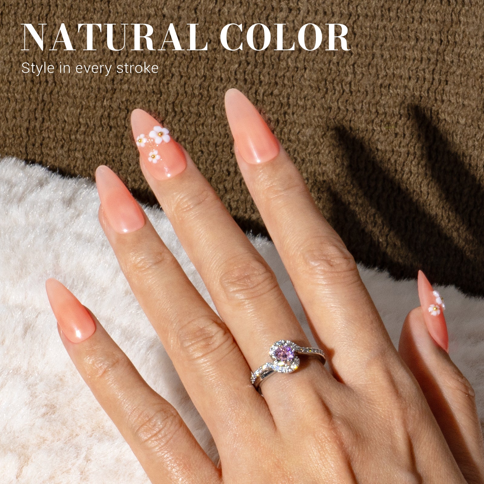 Jeweliver Jelly TPO-Free Gel Nail Polish 0.5 fl oz/15ml - Nude Orange JC28 - 图片5